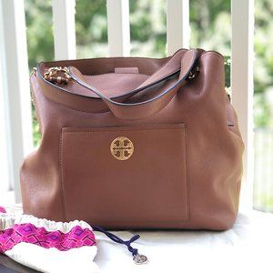 Tory Burch Leather Chain Tote